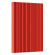 Стальной трубчатый радиатор отопления Empatiko Takt S2-952-1750 Scarlet Red