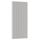 Стальной трубчатый радиатор отопления Empatiko Takt LR2-832-2000 Cream Grey