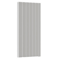 Стальной трубчатый радиатор отопления Empatiko Takt LR2-832-2000 Cream Grey