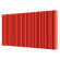 Стальной трубчатый радиатор отопления Empatiko Takt LR2-1792-500 Scarlet Red