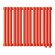 Стальной трубчатый радиатор отопления Empatiko Takt R1-592-300 Scarlet Red