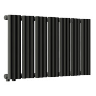 Стальной трубчатый радиатор отопления Empatiko Takt L1-832-300 Coal Black