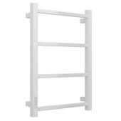 Электрический полотенцесушитель Стилье Формат 26 600х400, левый, матовый белый Электрический полотенцесушитель Стилье Формат 26 600х400, левый, матовый белый