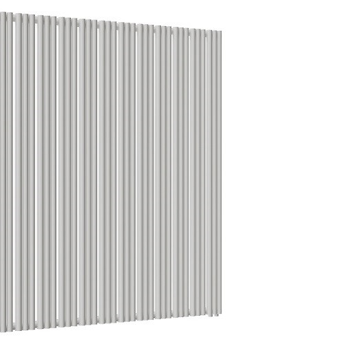 Стальной трубчатый радиатор отопления Empatiko Takt R1-1552-2000 Cream Grey