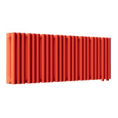 Стальной трубчатый радиатор отопления Empatiko Takt LR2-952-200 Scarlet Red  Стальной трубчатый радиатор отопления Empatiko Takt LR2-952-200 Scarlet Red