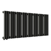 Стальной трубчатый радиатор отопления Empatiko Takt L1-952-300 Coal Black