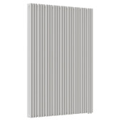 Стальной трубчатый радиатор отопления Empatiko Takt LR2-1072-2000 Cream Grey 