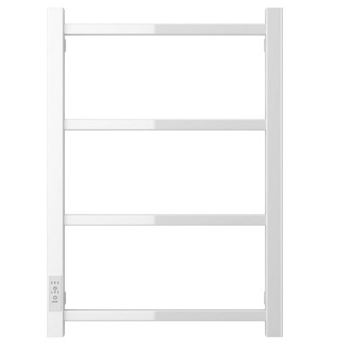 Электрический полотенцесушитель Стилье Формат 26 600х400, левый, белый Электрический полотенцесушитель Стилье Формат 26 600х400, левый, белый