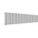 Стальной трубчатый радиатор отопления Empatiko Takt L1-2032-200 Cream Grey