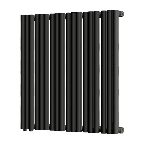 Стальной трубчатый радиатор отопления Empatiko Takt L1-712-500 Coal Black