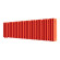 Стальной трубчатый радиатор отопления Empatiko Takt LR2-1072-200 Scarlet Red 