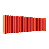 Стальной трубчатый радиатор отопления Empatiko Takt LR2-1072-200 Scarlet Red  Стальной трубчатый радиатор отопления Empatiko Takt LR2-1072-200 Scarlet Red