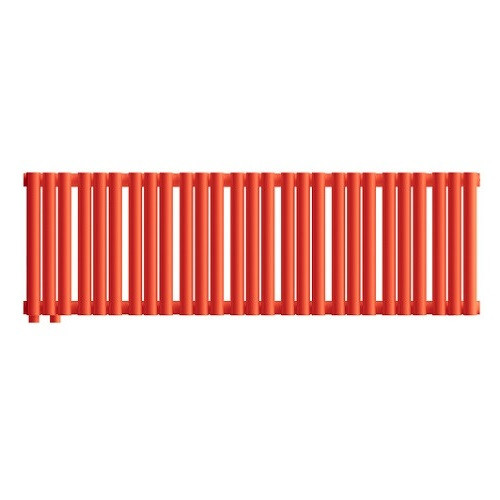 Стальной трубчатый радиатор отопления Empatiko Takt LR2-1072-200 Scarlet Red Стальной трубчатый радиатор отопления Empatiko Takt LR2-1072-200 Scarlet Red