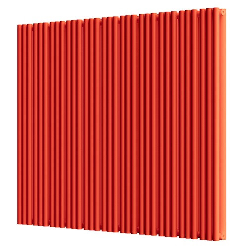 Стальной трубчатый радиатор отопления Empatiko Takt S2-1312-1750 Scarlet Red 