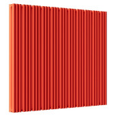 Стальной трубчатый радиатор отопления Empatiko Takt S2-1312-1750 Scarlet Red 