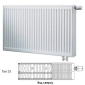 Стальной панельный радиатор отопления Buderus Logatrend VK-Profil Тип 33, высота 500 мм, ширина 400 мм