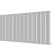 Стальной трубчатый радиатор отопления Empatiko Takt S1-1912-500 Cream Grey