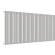 Стальной трубчатый радиатор отопления Empatiko Takt S1-1912-500 Cream Grey