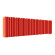 Стальной трубчатый радиатор отопления Empatiko Takt LR2-1192-200 Scarlet Red 