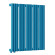 Стальной трубчатый радиатор отопления Empatiko Takt L1-592-500 Evening Blue