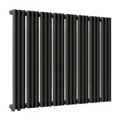 Стальной трубчатый радиатор отопления Empatiko Takt L1-952-500 Coal Black