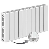 Биметаллический радиатор отопления Rifar SUPReMO Ventil 350 10 секций Биметаллический радиатор отопления Rifar SUPReMO Ventil 350 10 секций