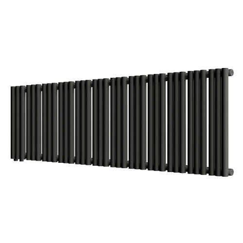 Стальной трубчатый радиатор отопления Empatiko Takt L1-1432-300 Coal Black