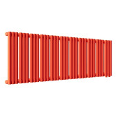 Стальной трубчатый радиатор отопления Empatiko Takt R1-1312-300 Scarlet Red
