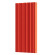 Стальной трубчатый радиатор отопления Empatiko Takt S2-592-1750 Scarlet Red 