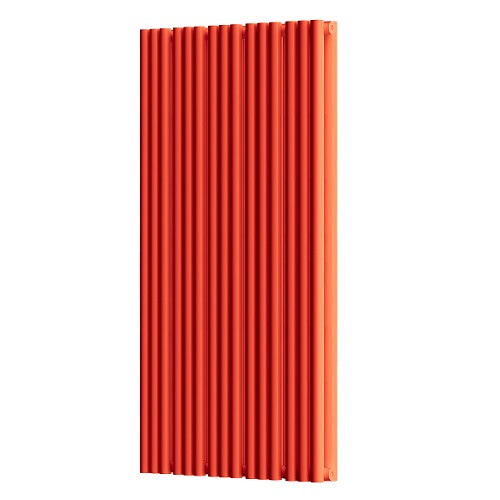 Стальной трубчатый радиатор отопления Empatiko Takt S2-592-1750 Scarlet Red 