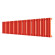 Стальной трубчатый радиатор отопления Empatiko Takt S1-1312-200 Scarlet Red