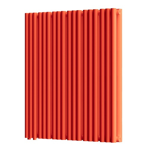 Стальной трубчатый радиатор отопления Empatiko Takt LR2-712-500 Scarlet Red 