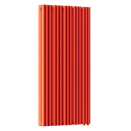 Стальной трубчатый радиатор отопления Empatiko Takt LR2-592-1750 Scarlet Red Стальной трубчатый радиатор отопления Empatiko Takt LR2-592-1750 Scarlet Red