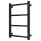 Электрический полотенцесушитель Стилье Формат 26 600х400, правый, чёрный Электрический полотенцесушитель Стилье Формат 26 600х400, правый, чёрный