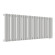 Стальной трубчатый радиатор отопления Empatiko Takt R1-1072-300 Cream Grey