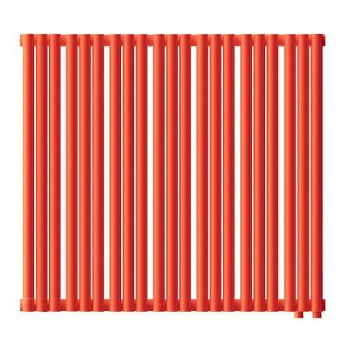 Стальной трубчатый радиатор отопления Empatiko Takt LR2-832-500 Scarlet Red 