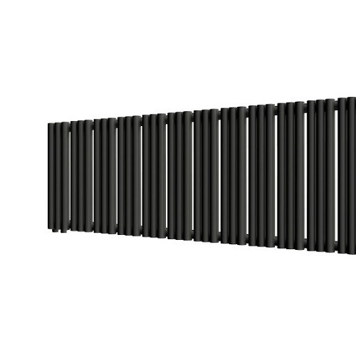 Стальной трубчатый радиатор отопления Empatiko Takt L1-1792-300 Coal Black