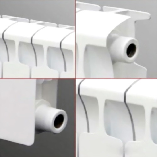 Биметаллический радиатор отопления Rifar Monolit 500 6 секций Биметаллический радиатор отопления Rifar Monolit 500 6 секций