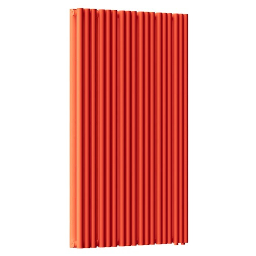 Стальной трубчатый радиатор отопления Empatiko Takt LR2-712-1750 Scarlet Red 