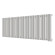 Стальной трубчатый радиатор отопления Empatiko Takt R1-1192-300 Cream Grey