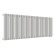 Стальной трубчатый радиатор отопления Empatiko Takt R1-1192-300 Cream Grey