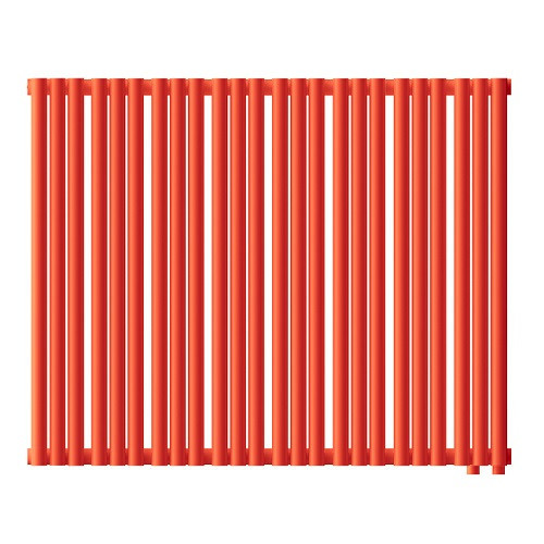 Стальной трубчатый радиатор отопления Empatiko Takt LR2-952-500 Scarlet Red 