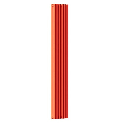 Стальной трубчатый радиатор отопления Empatiko Takt S2-232-2000 Scarlet Red 