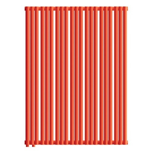 Стальной трубчатый радиатор отопления Empatiko Takt LR2-832-1750 Scarlet Red