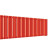 Стальной трубчатый радиатор отопления Empatiko Takt R1-1792-300 Scarlet Red