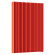 Стальной трубчатый радиатор отопления Empatiko Takt LR2-952-1750 Scarlet Red