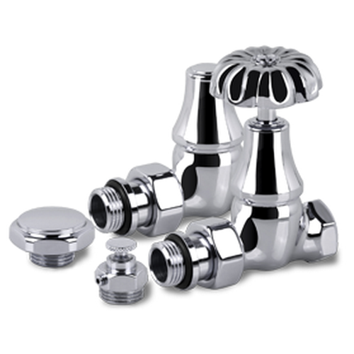 Комплект SR Rubinetterie серия Old Style 1/2" прямой, хром