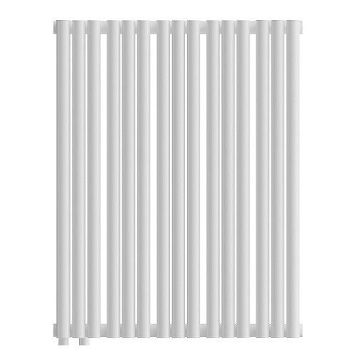 Стальной трубчатый радиатор отопления Empatiko Takt L1-592-500 Silk White