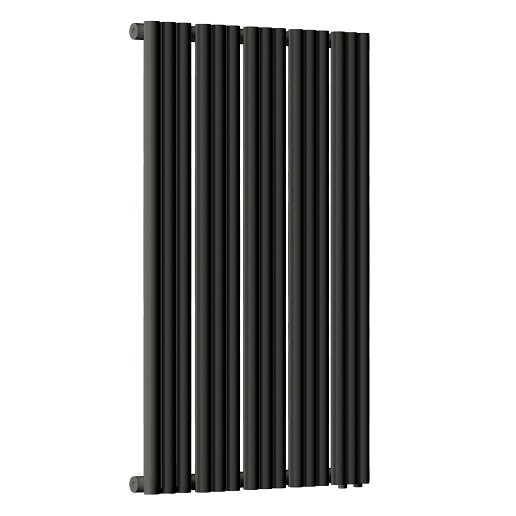 Стальной трубчатый радиатор отопления Empatiko Takt R1-592-1750 Coal Black