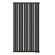 Стальной трубчатый радиатор отопления Empatiko Takt R1-592-1750 Coal Black